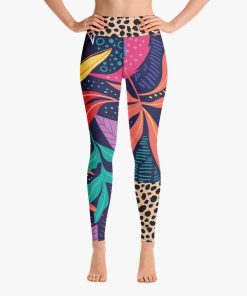 Animal Leaves Patterns Women's Leggings