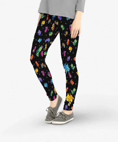 Colorful Yorkie Women's Leggings