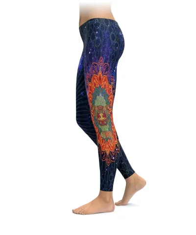 Mandala Pig Women's Leggings