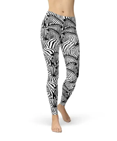 Zebra Stripes Women's Leggings